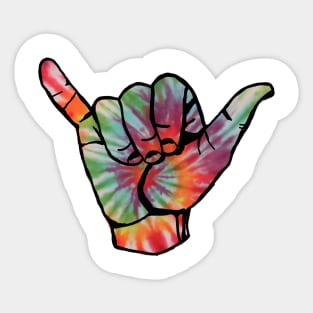 Dark Tie Dye Vibes Sticker